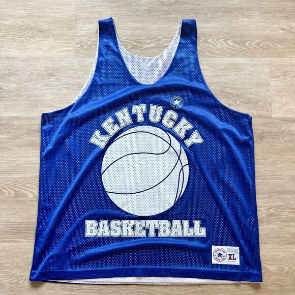 90's Converse University of Kentucky UK Wildcats Reversible Jersey-Size XL - Picture 1 of 8
